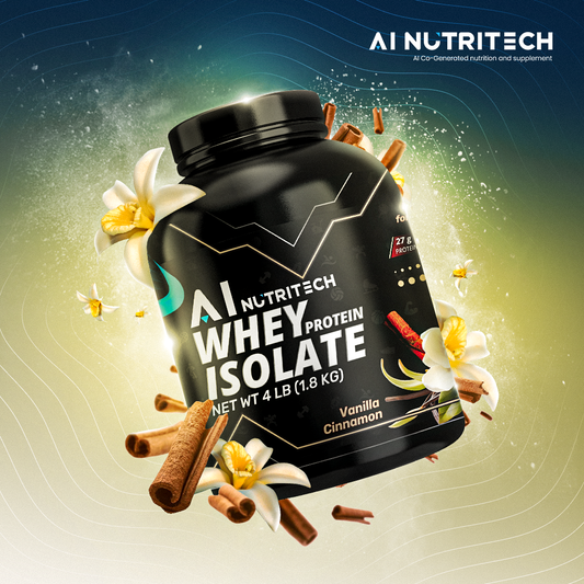 WHEY Protein Isolate-Vanilla Cinnamon