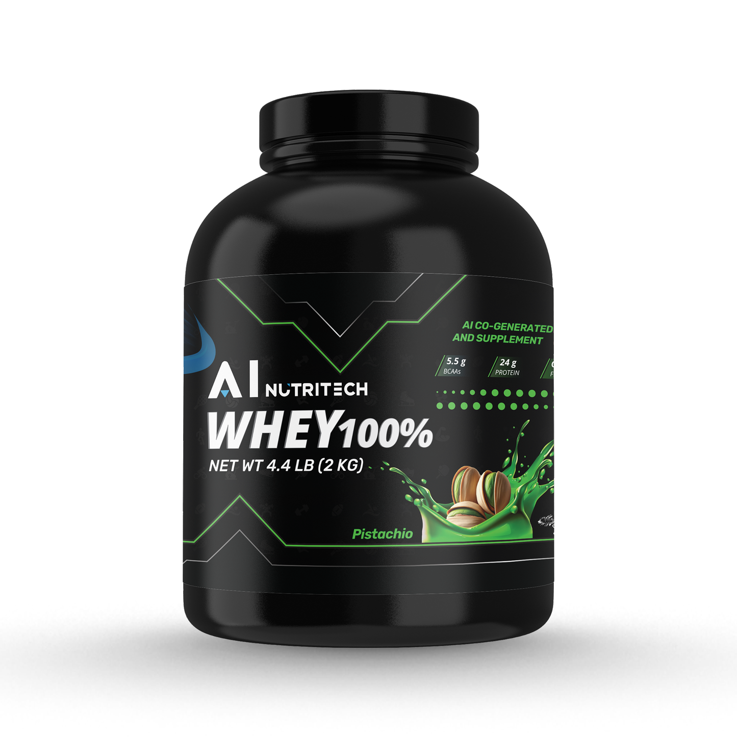 100% WHEY Protein-Pistachio