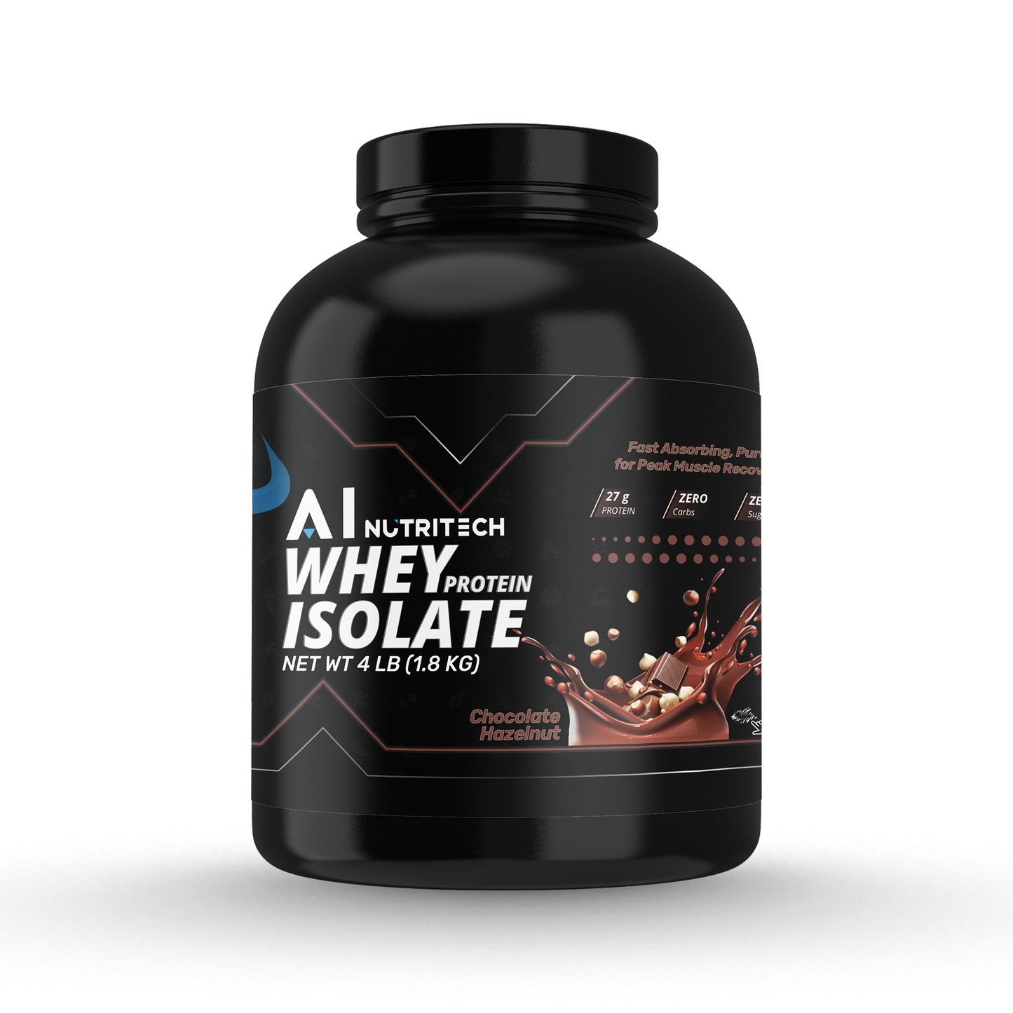WHEY Protein Isolate-Chocolate Hazelnut