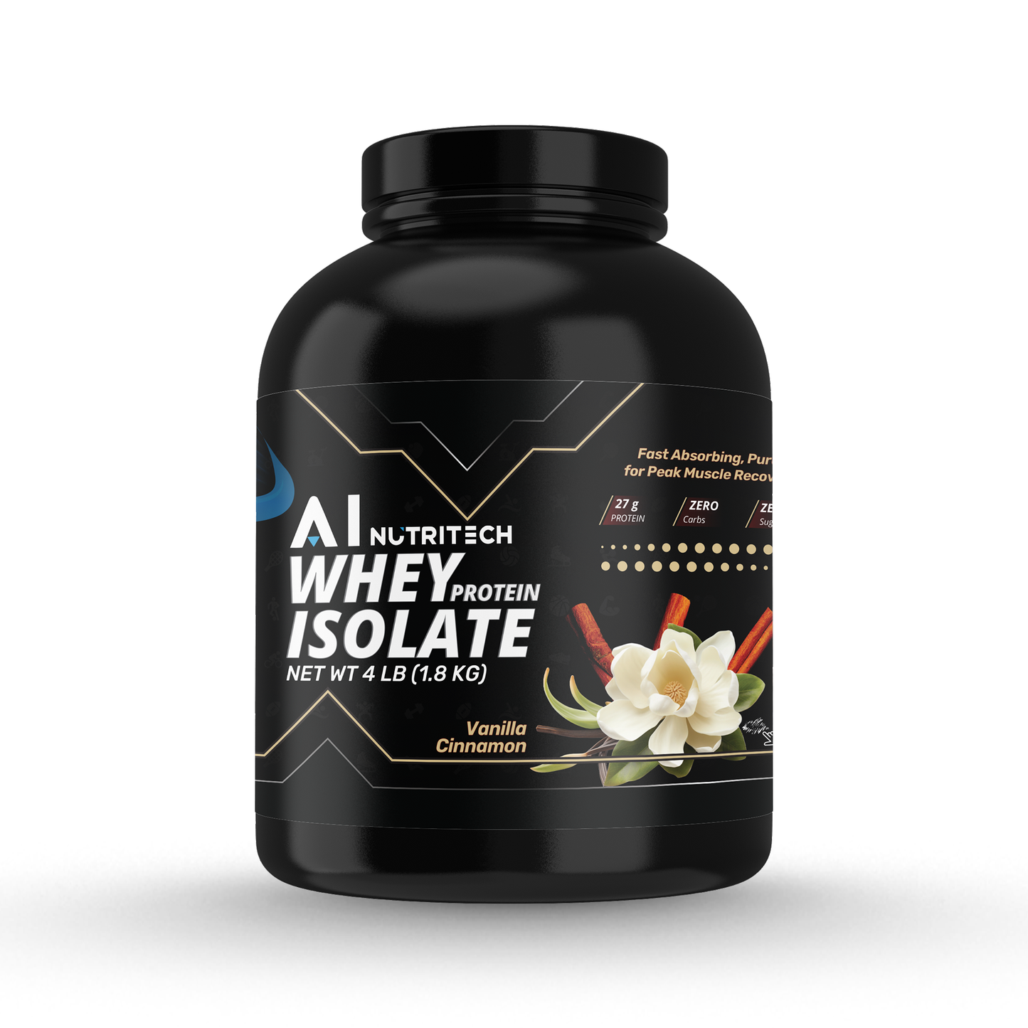 WHEY Protein Isolate-Vanilla Cinnamon